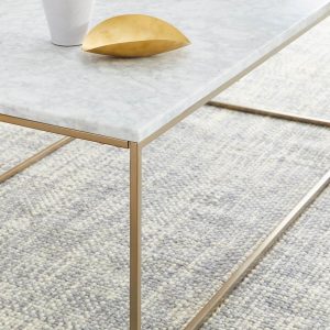 mesa de centro mármol
